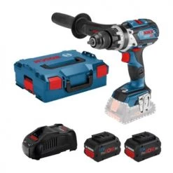 Perceuse-visseuse à percussion 18V Bosch GSB 18V-110 C + 2 batteries Procore 5,5 Ah + chargeur - 06019G030C