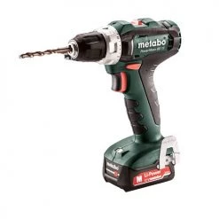 Perceuse-visseuse 12V Metabo Powermaxx BS 12 + 2 batteries 2 Ah + chargeur + coffret - 601036870 -Perceuse Soldes Magasin AFD 100375
