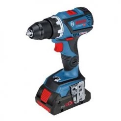 Perceuse-visseuse 18V Bosch GSR 18V-60 C + 2 batteries 5,5 Ah + chargeur + L-Boxx 136 - 06019G110C -Perceuse Soldes Magasin AFD 100402