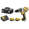 Perceuse-visseuse 18V Dewalt DCD996M2 XRP Brushless + 2 batteries 4 Ah + chargeur + T-stak