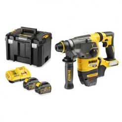 Perforateur-burineur sans-fil SDS+ Dewalt DCH333T2 54 V + 2 batteries 6 Ah + chargeur + T-STAK