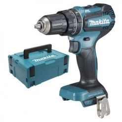 Perceuse-visseuse à percussion 18V Makita DHP485ZJ (sans batterie ni chargeur) + MAKPAC