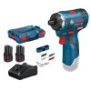 Visseuse sans-fil Bosch GSR 12V-20 HX 12 V + 2 batteries 3 Ah + chargeur + L-Boxx + accessoires -Perceuse Soldes Magasin AFD 103190