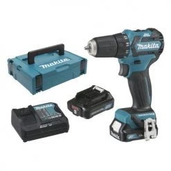 Perceuse-visseuse 12V Makita DF332DSAJ + 2 batteries CXT Li-Ion 2 Ah + chargeur + coffret Makpac