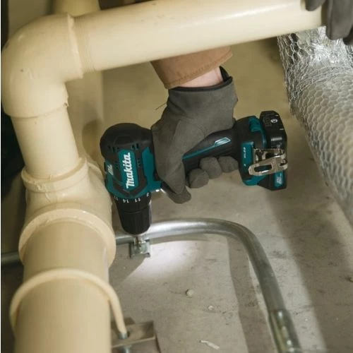 Perceuse-visseuse 12V Makita DF332DSAJ + 2 batteries CXT Li-Ion 2 Ah + chargeur + coffret Makpac 6 Perceuse-visseuse 12V Makita DF332DSAJ + 2 batteries CXT Li-Ion 2 Ah + chargeur + coffret Makpac – Image 4