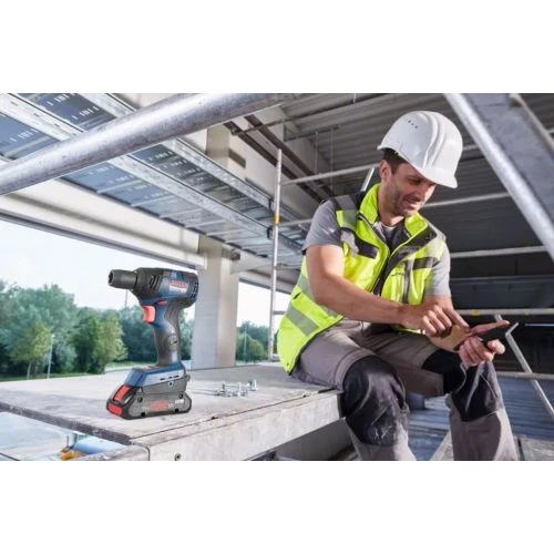 Boulonneuse à chocs Bosch GDS 18V-200 C 18 V + 2 batteries Procore 4 Ah + chargeur + L-Boxx 4 Boulonneuse à chocs Bosch GDS 18V-200 C 18 V + 2 batteries Procore 4 Ah + chargeur + L-Boxx – Image 2