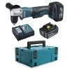 Perceuse-visseuse d'angle sans-fil Makita DDA351RTJ 18 V + 2 batteries 5 Ah + chargeur + MAKPAC 1 Perceuse-visseuse d'angle sans-fil Makita DDA351RTJ 18 V + 2 batteries 5 Ah + chargeur + MAKPAC -Perceuse Soldes Magasin AFD 109686