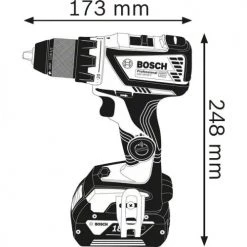 Perceuse-visseuse 18V Bosch GSR 18V-60 C (sans batterie ni chargeur) - 06019G1102 7 Perceuse-visseuse 18V Bosch GSR 18V-60 C (sans batterie ni chargeur) - 06019G1102 -Perceuse Soldes Magasin AFD 110709