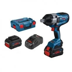 Boulonneuse 18V Bosch GDS 18V-1050 H Professional 18 V + 2 batteries Procore 8 Ah + chargeur + L-Boxx - 06019J8502