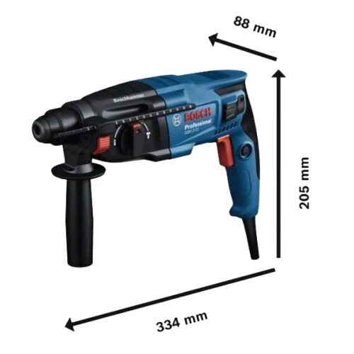Perforateur SDS plus Bosch GBH 2-21 Professional 720W - 06112A6000 6 Perforateur SDS plus Bosch GBH 2-21 Professional 720W - 06112A6000 – Image 4