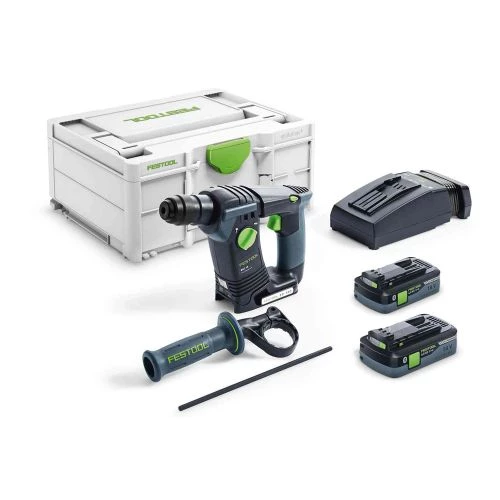 Perforateur SDS+ sans-fil Festool BHC 18 HPC 4,0 I-Plus 18 V + 2 batteries 4 Ah + Systainer SYS3 - 576513 3 Perforateur SDS+ sans-fil Festool BHC 18 HPC 4,0 I-Plus 18 V + 2 batteries 4 Ah + Systainer SYS3 - 576513