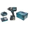 Boulonneuse à chocs 40V Makita TW001GM201 + 2 batteries 4 Ah + chargeur + coffret MAKPAC 3 -Perceuse Soldes Magasin AFD 117385