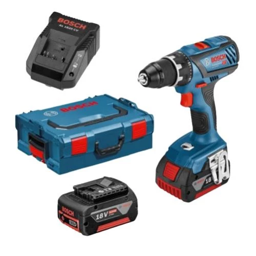 Perceuse-visseuse 18V Bosch GSR 18V-28 + 2 batteries 4 Ah + chargeur + coffret L-Boxx - 0615990K3S 3 Perceuse-visseuse 18V Bosch GSR 18V-28 + 2 batteries 4 Ah + chargeur + coffret L-Boxx - 0615990K3S