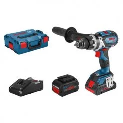 Perceuse-visseuse à percussion 18V Bosch GSB 18V-110 C + 2 batteries 8 Ah + chargeur - 06019G030E