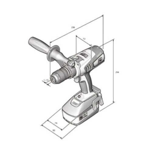 Perceuse-visseuse 18V Fein ASCM 18 QM (sans batterie ni chargeur) + coffret - 71161164000 4 Perceuse-visseuse 18V Fein ASCM 18 QM (sans batterie ni chargeur) + coffret - 71161164000 – Image 2