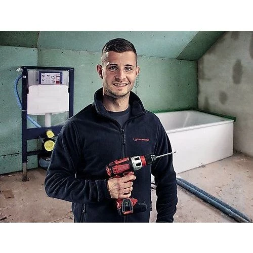 Perceuse-visseuse 18V Rothenberg RO DD60 + 1 batterie 2 Ah (sans chargeur) en coffret - 1300003379 4 Perceuse-visseuse 18V Rothenberg RO DD60 + 1 batterie 2 Ah (sans chargeur) en coffret - 1300003379 – Image 2