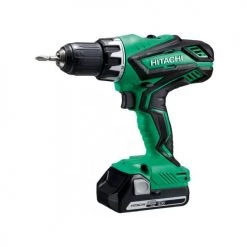 Perceuse-visseuse 18V Hikoki KC18DJLFZ + 2 batteries 2.5 Ah + chargeur + 100 accessoires -Perceuse Soldes Magasin AFD 133855