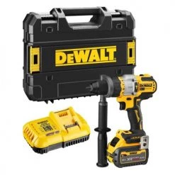 Perceuse-visseuse à percussion 18v Dewalt DCD999X1 18V + 1 batterie Flexvolt 3/9 Ah + chargeur en coffret TSTAK - DCD999X1-QW
