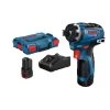 Perceuse-visseuse 12V Bosch GSR 12V-35 HX + 2 batteries 3 Ah + chargeur + coffret L-BOXX - 06019J9100 -Perceuse Soldes Magasin AFD 137717