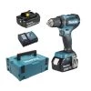 Perceuse-visseuse 18V Makita DDF485RTJ + 2 batteries BL1850B + chargeur DC18RC + Makpac 2 -Perceuse Soldes Magasin AFD 137833