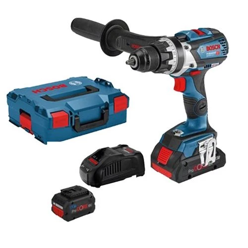 Perceuse-visseuse 18V Bosch GSR 18V-110 C + 2 batteries 5,5 Ah + chargeur + L-Boxx - 06019G0105 3 Perceuse-visseuse 18V Bosch GSR 18V-110 C + 2 batteries 5,5 Ah + chargeur + L-Boxx - 06019G0105