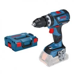 Perceuse-visseuse à percussion 18V Bosch GSB 18V-60 C (sans batterie ni chargeur) + coffret L-Boxx - 06019G2103
