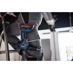 Perceuse-visseuse à percussion 18V Bosch GSB 18V-55 (sans batterie ni chargeur) + coffret L-Boxx - 06019H5303 -Perceuse Soldes Magasin AFD 138091