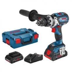 Perceuse-visseuse à percussion 18V Bosch GSB 18V-110 C + 2 batteries Procore 4 Ah + chargeur - 06019G030B