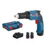 Visseuse plaquiste sans-fil Bosch GTB 12V-11 12 V + 2 batteries 3 Ah + chargeur + L-Boxx -Perceuse Soldes Magasin AFD 138338
