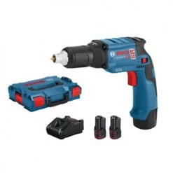 Visseuse plaquiste sans-fil Bosch GTB 12V-11 12 V + 2 batteries 3 Ah + chargeur + L-Boxx