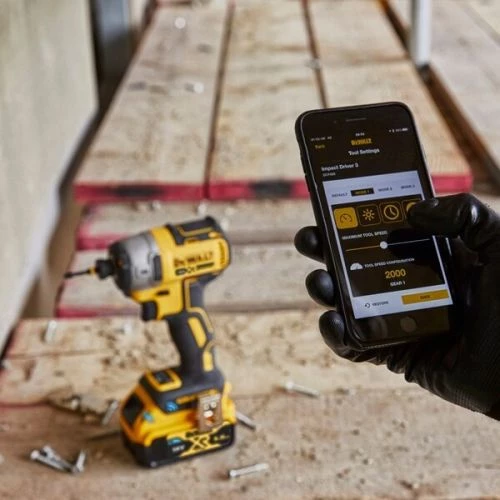 Visseuse à chocs sans-fil Dewalt DCF888NT XR Brushless Tool Connect 18 V (sans batterie ni chargeur) + coffret T-Stak 6 Visseuse à chocs sans-fil Dewalt DCF888NT XR Brushless Tool Connect 18 V (sans batterie ni chargeur) + coffret T-Stak – Image 4