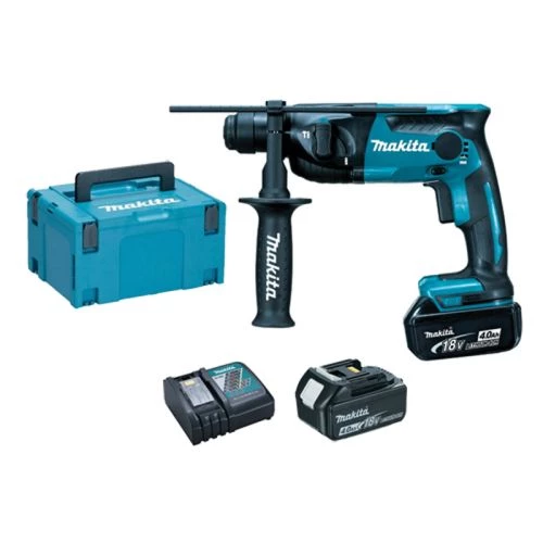 Perforateur SDS-Plus sans-fil Makita DHR165RMJ 18 V + 2 batteries 4 Ah + chargeur + coffret Makpac 3 3 Perforateur SDS-Plus sans-fil Makita DHR165RMJ 18 V + 2 batteries 4 Ah + chargeur + coffret Makpac 3