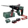 Perforateur SDS+ sans-fil Metabo KHA 18 LTX 18 V + 2 batteries 5,5 Ah + chargeur + MetaLoc -Perceuse Soldes Magasin AFD 138716