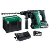 Perforateur SDS+ sans-fil Hikoki DH18DBLWPZ 18 V + 2 batteries 5 Ah + chargeur + HitCase 2 Perforateur SDS+ sans-fil Hikoki DH18DBLWPZ 18 V + 2 batteries 5 Ah + chargeur + HitCase -Perceuse Soldes Magasin AFD 138974