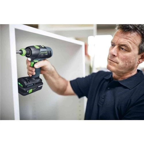 Perceuse-visseuse 18V Festool T18+3HPC 4,0 I-Plus + 2 batteries 4Ah + chargeur + coffret Systainer3 - 576446 6 Perceuse-visseuse 18V Festool T18+3HPC 4,0 I-Plus + 2 batteries 4Ah + chargeur + coffret Systainer3 - 576446 – Image 4