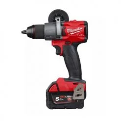 Perceuse-visseuse 18V Milwaukee M18 FDD2-502X + 2 batteries 5 Ah + chargeur + HD-Box - 4933464267
