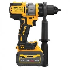 Perceuse-visseuse à percussion 18V Dewalt XRP 18V Advantage 127 Nm + 1 batterie 6 Ah + chargeur en coffret T-STAK - DCD999T1-QW -Perceuse Soldes Magasin AFD 140786