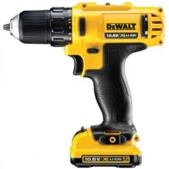 Perceuse-visseuse 10,8V Dewalt XR DCD710D2 + 2 batteries 2 Ah + chargeur + coffret -Perceuse Soldes Magasin AFD 141433