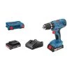 Perceuse visseuse 18V Bosch GSR 18V-21 + 2 batteries 2 Ah + chargeur + coffret L-CASE - 06019H100A -Perceuse Soldes Magasin AFD 141903