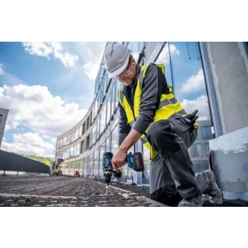 Perceuse-visseuse 18V Bosch Biturbo GSR 18V-150 C + 2 batteries 5.5 Ah + chargeur + L-BOXX - 06019J500C 8 Perceuse-visseuse 18V Bosch Biturbo GSR 18V-150 C + 2 batteries 5.5 Ah + chargeur + L-BOXX - 06019J500C – Image 6