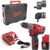 Perceuse-visseuse à percussion Milwaukee M12 FPDXKIT-202X 12 V + 2 batteries 2Ah + chargeur + HD-BOX - 4933464138