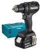 Perceuse visseuse noire 18V Makita DDF485RTJB + 2 batteries 5 Ah + chargeur + coffret MAKPAC -Perceuse Soldes Magasin AFD 144444