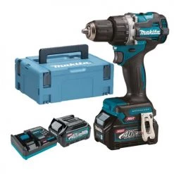 Perceuse-visseuse 40V Makita DF002GD201 + 2 batteries 2,5 Ah + chargeur + MAKPAC