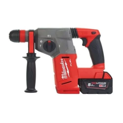 Perforateur-burineur SDS+ Milwaukee M18 CHX-502X 18 V + 2 batteries 5 Ah + chargeur + HD-BOX - 4933451381 3 Perforateur-burineur SDS+ Milwaukee M18 CHX-502X 18 V + 2 batteries 5 Ah + chargeur + HD-BOX - 4933451381