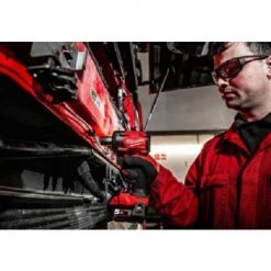 Boulonneuse à chocs 18V Milwaukee M18 FIW2F12-502X + 2 batteries 5 Ah + chargeur + coffret HD-BOX - 4933478444 -Perceuse Soldes Magasin AFD 145262