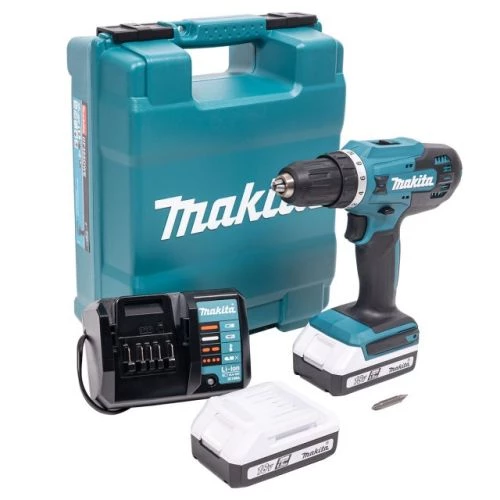 Perceuse visseuse 18V Makita DF488DWAE + 2 batteries 2 Ah + chargeur 3 Perceuse visseuse 18V Makita DF488DWAE + 2 batteries 2 Ah + chargeur