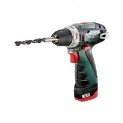 Visseuse 12V Metabo Powermaxx BS Basic + 2 batteries 2 Ah + chargeur en coffret - METABO - 600984500