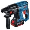 Perforateur 18V GBH18V-21 avec 2 batteries 4Ah + chargeur + coffret L-Boxx - BOSCH - 0611911102 -Perceuse Soldes Magasin AFD 151775