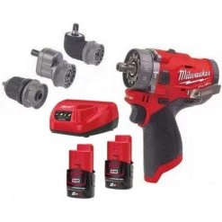 Perceuse-visseuse à percussion Milwaukee M12 FPDXKIT-202X 12 V + 2 batteries 2Ah + chargeur + HD-BOX - 4933464138 -Perceuse Soldes Magasin AFD 151997