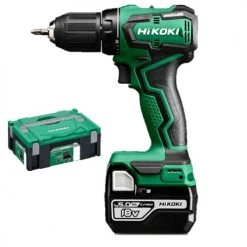 Perceuse-visseuse 18V DS18DDWPZ + 2 batteries 5 Ah + chargeur + coffret HITCASE 7 Perceuse-visseuse 18V DS18DDWPZ + 2 batteries 5 Ah + chargeur + coffret HITCASE -Perceuse Soldes Magasin AFD 152807